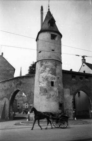 Mülhausen: alter Befestigungsturm
