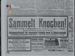 Sammelt Knochen (1918)