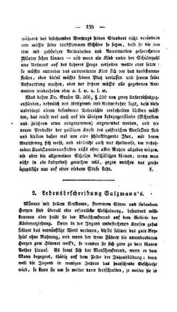 Lebensbeschreibung Salzmann's