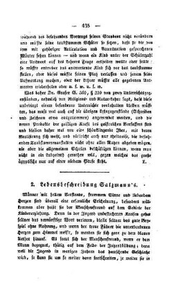 Lebensbeschreibung Salzmann's