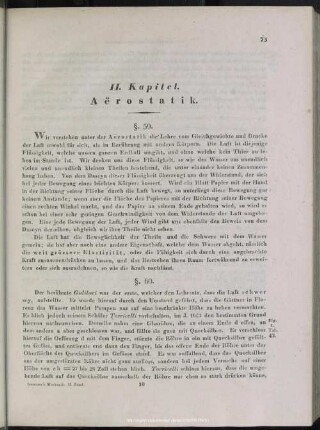 II. Kapitel Aerostatik