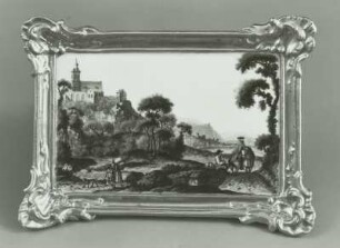 Landschaftsbild mit Figuren