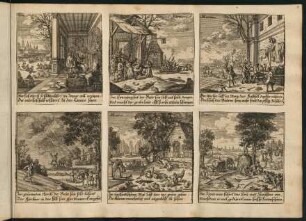 9r-9v, Ianuarius. Februarius. Martius. Aprilis. Majus. Iunius.