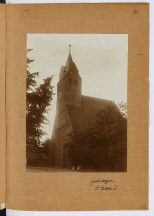 St. Nicolaus, Gardelegen: Ansicht (aus: Skizzen- und Fotoalbum 29)
