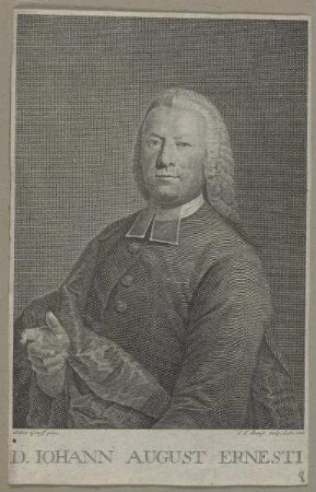Bildnis des Iohann August Ernesti