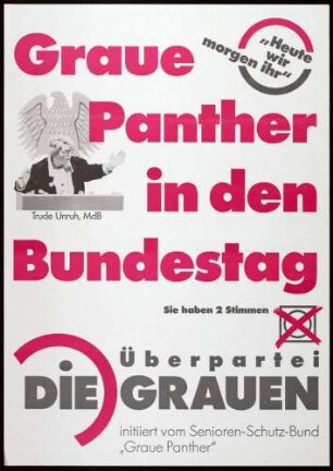 Die Grauen, Bundestagswahl 1990