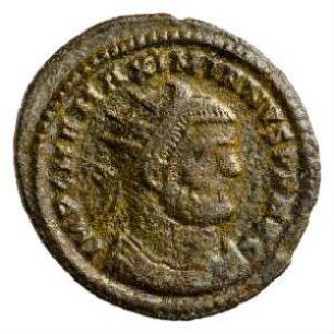 Münze, Follis (Follaro)?, 286 - 306 n. Chr.