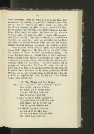 119. Der Blinde und der Lahme.