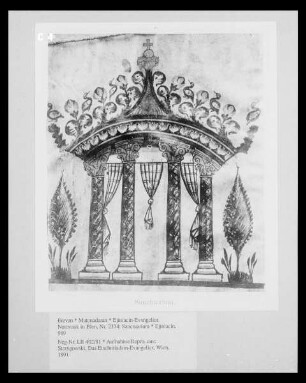 Ejmiacin-Evangeliar. Noravank in Blen, Nr. 2374: Sanctuarium