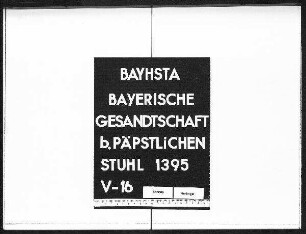 Sauer, Bonifazius, Apostolischer Delegat und Bischof, Grenzempfehlung