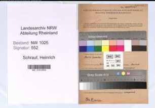 Entnazifizierung Heinrich Schrauf , geb. 23.05.1900 (Ingenieur)