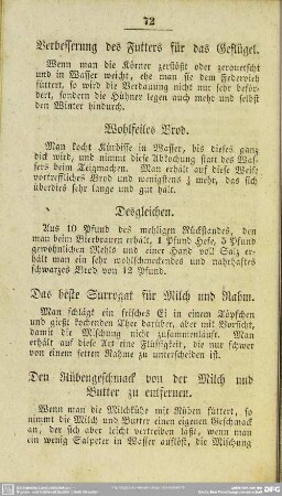Wohlfeiles Brod