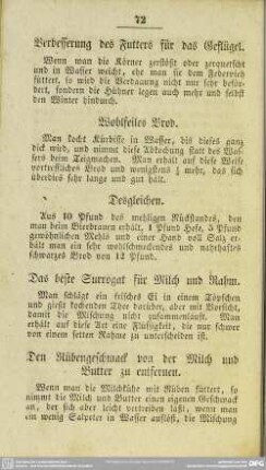Wohlfeiles Brod