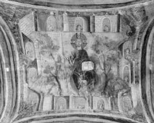 Das Jüngste Gericht (Vision der Johannisoffenbarung) — Christus im himmlischen Jerusalem