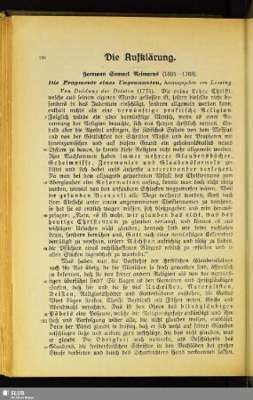Die Aufklärung