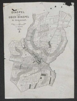 Dinspel und Ober-Dinspel Kr. Kreuznach : 1 : 10.000