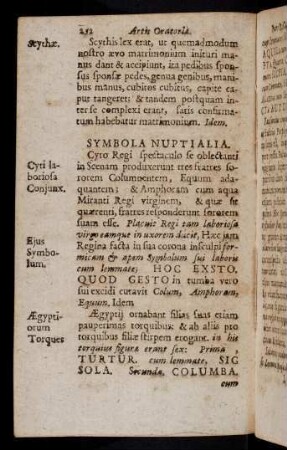 252-258, Symbola Nuptialia. Cyro Regi spectaculo se ...