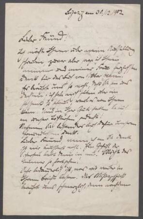 Brief von Georg Kolbe an Hermann Schmitt