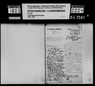 Stromversorgung der Gemeinden des Oberamts Gmünd