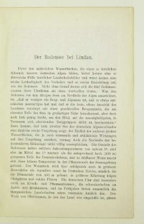 Der Bodensee bei Lindau