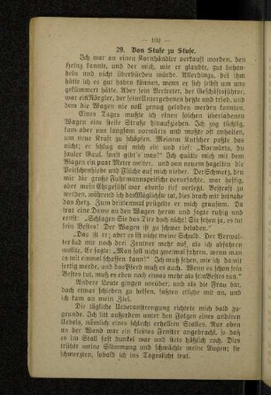 29. Von Stufe zu Stufe.