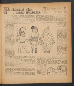 El diario de una niña : Cuento infantil