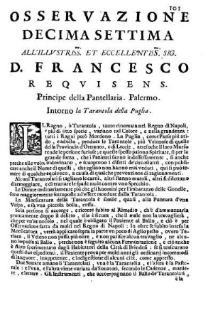 Osservazione Decima Settima all'Illustriss. et Eccell. Sig. D. Francesco Requisens ...