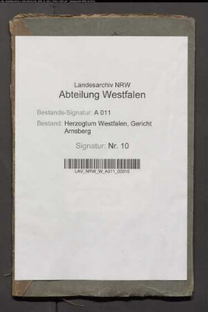Testament Maximilian H. Honkamp, Hofkammerrat und Landpfennigmeister, Arnsberg