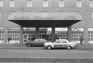 Übernahme des Hotels "Hilton international" am Mendelssohnplatz durch den Hotel-Konzern "Ramada"