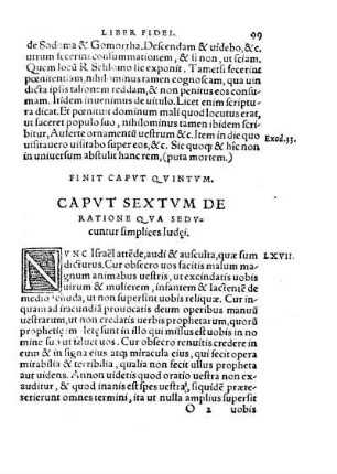 Capvt Sextvm De Ratione Qva Sedvcuntur simplices ludei.