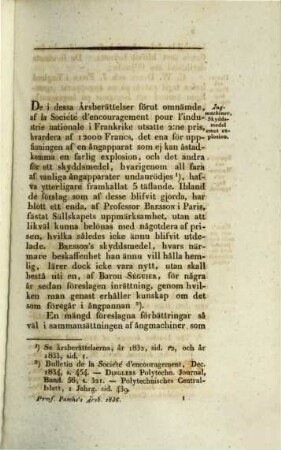 °Arsberättelse om technologiens framsteg. 1836, 1836