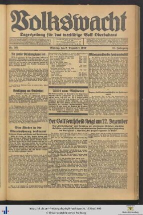 Nr. 281-304 (Dezember 1929)