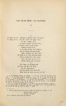 Jacob van Maerlant's strophische Gedichten
