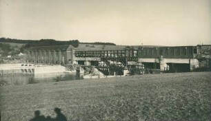 Staustufe Kachlet, 1924-1925