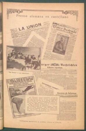 Prensa alemana en castellano
