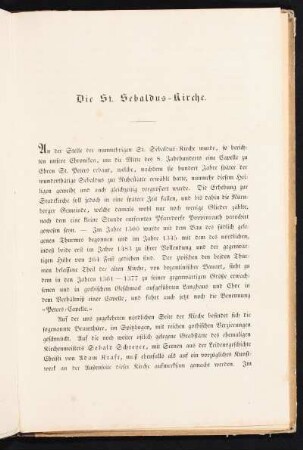 Die St. Sebaldus-Kirche.