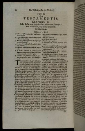 Tit. II. De Testamentis.