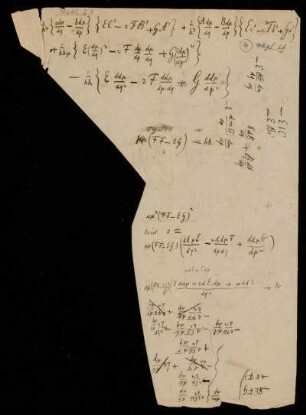 [Mathematische Berechnungen und Notizen]