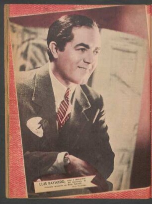 [Fotografía de] Luis Bayardo
