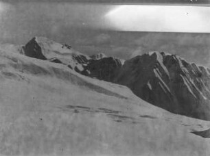 Gletscher : Vermutlich ein Gletscher im Tian Shan Hochgebirge