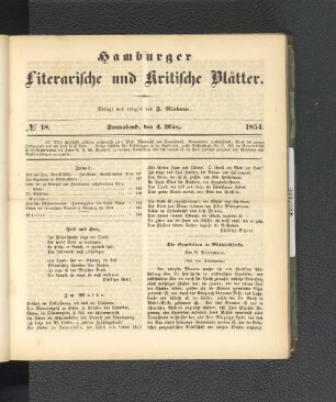 No. 18. 4. März 1854