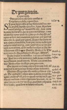 De purgatorio. Caput xxiiii.