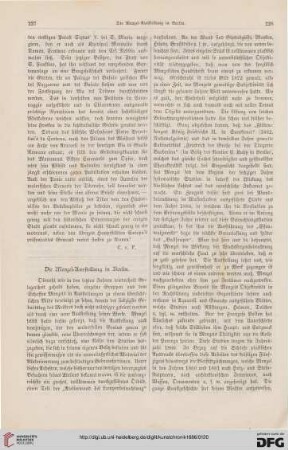 Die Menzel-Ausstellung in Berlin
