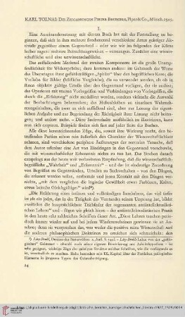 1/2: Karl Tolnai : Die Zeichnungen Peter Bruegels, Piper&Co., Münch.1925