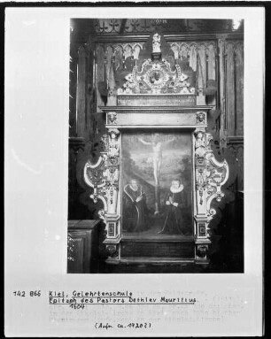 Epitaph des Pastors Detlev Mauritius (1611?)