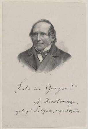 Bildnis des A. Diesterweg