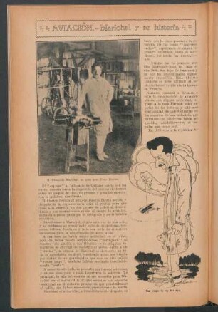 Aviación.- Marichal y su historia