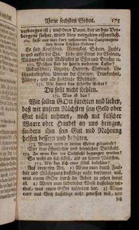 175-179, 35. Vom siebenden Gebot (171-191)