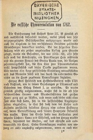 Geheime Geschichten und rätselhafte Menschen : Sammlung verborgener oder vergessener Merkwürdigkeiten, 1