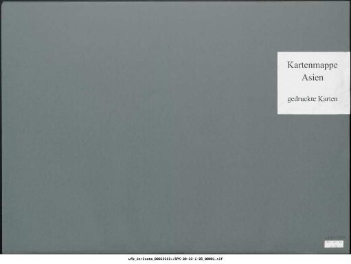 Arabien : 1895-1907 : Kartensammlung